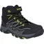 Hi-Tec Blackout Mid WP Junior - Black/Lime